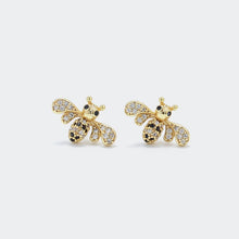 Load image into Gallery viewer, Bling Bee Studs - Bling Bee Jewels
