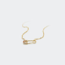 Load image into Gallery viewer, Multicolor Pin Necklace - Bling Bee Jewels
