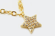 Load image into Gallery viewer, Star Charm Necklace - Bling Bee Jewels
